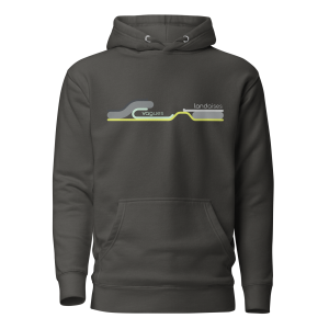 Sweat à Capuche Gris Série Organique