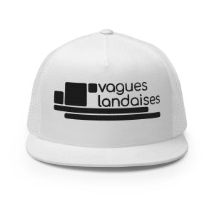 Trucker Blanche Brodée Série Structure