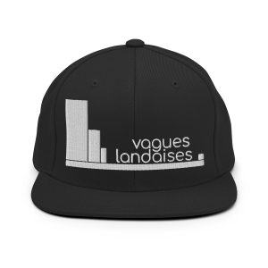 Snapback Brodée Noire Série Graphique