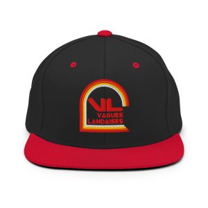 Snapback Brodée Noire Série Rayonnant