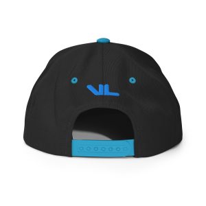 Snapback Brodée Noir Série Éclatant