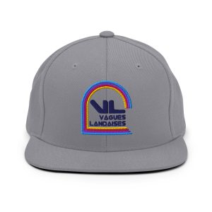 Snapback Brodée Grise Série Rayonnant