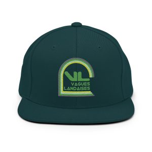 Snapback Brodée Verte Série Rayonnant