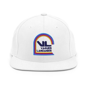 Snapback Brodée Blanche Série Rayonnant