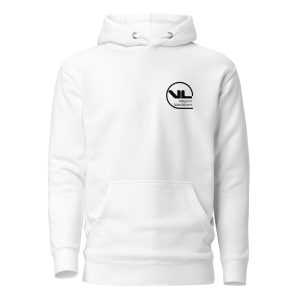 Sweat à Capuche Blanc Série Logotype