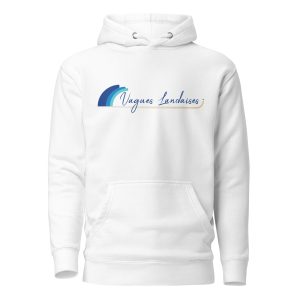 Sweat à Capuche Blanc Série Poétique