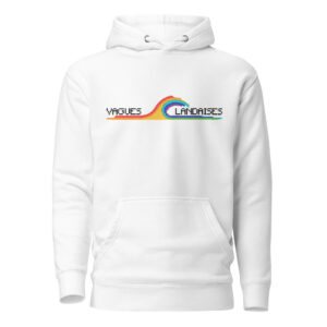 Sweat à Capuche Blanc Série Minecraft
