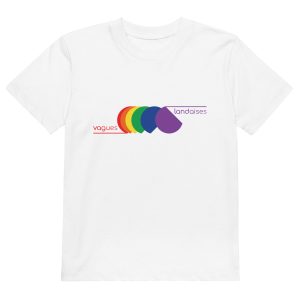 T-Shirt Blanc Série Éclatant (enfant)