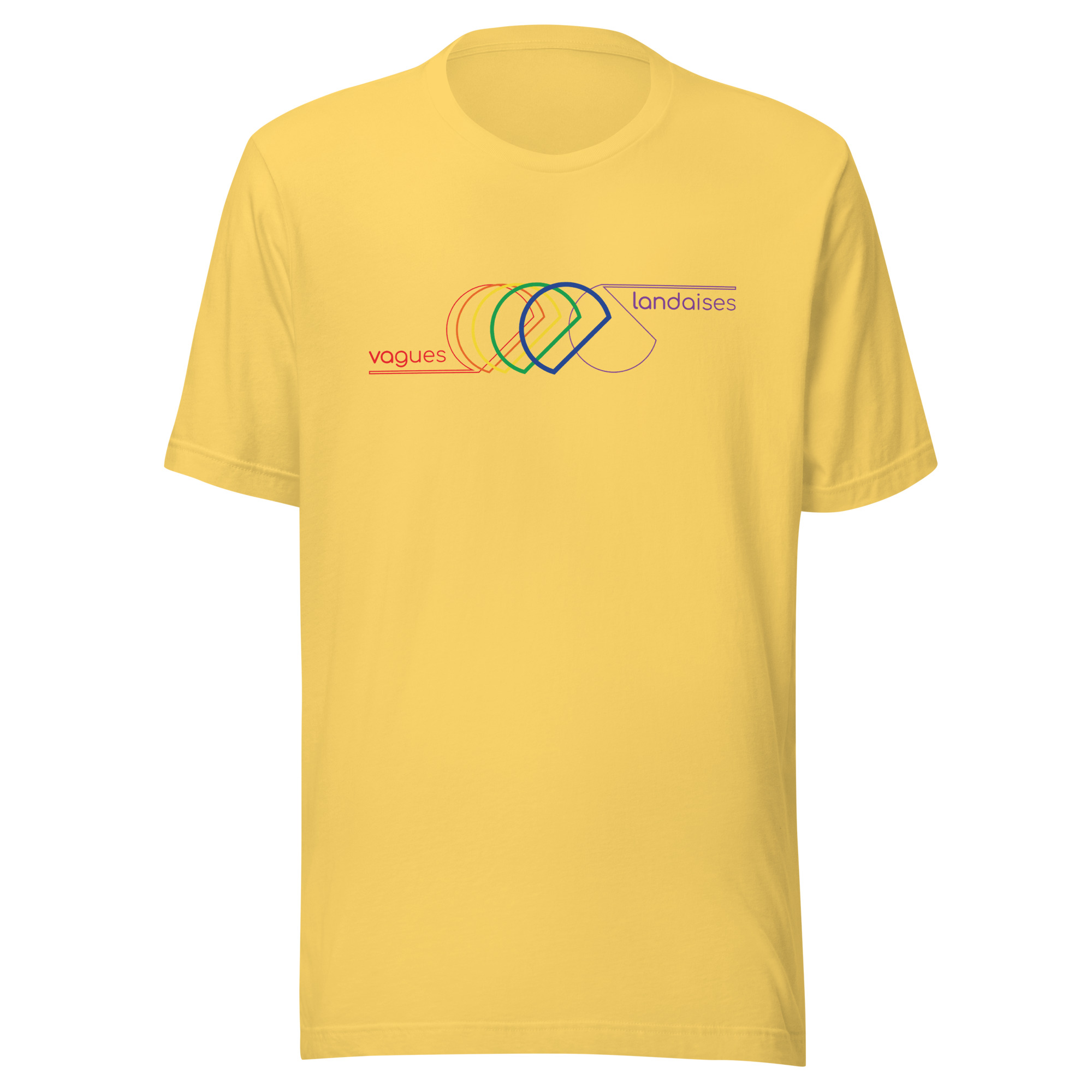 T-Shirt Jaune Série Éclatant