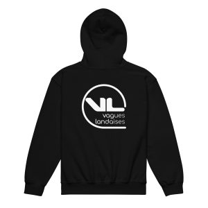 Sweat à Capuche Noir Série Logotype (ado)