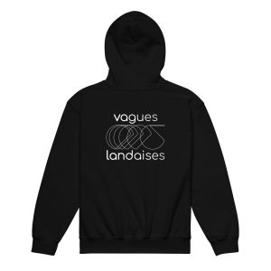 Sweat à Capuche Noir Série Éclatant (ado)