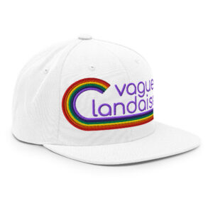 Snapback Brodée Blanche Série Ludique
