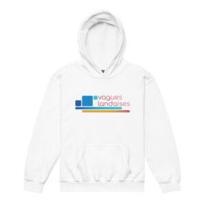 Sweat à Capuche Blanc Série Structure (ado)