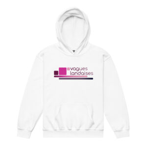 Sweat à Capuche Blanc Série Structure (ado)