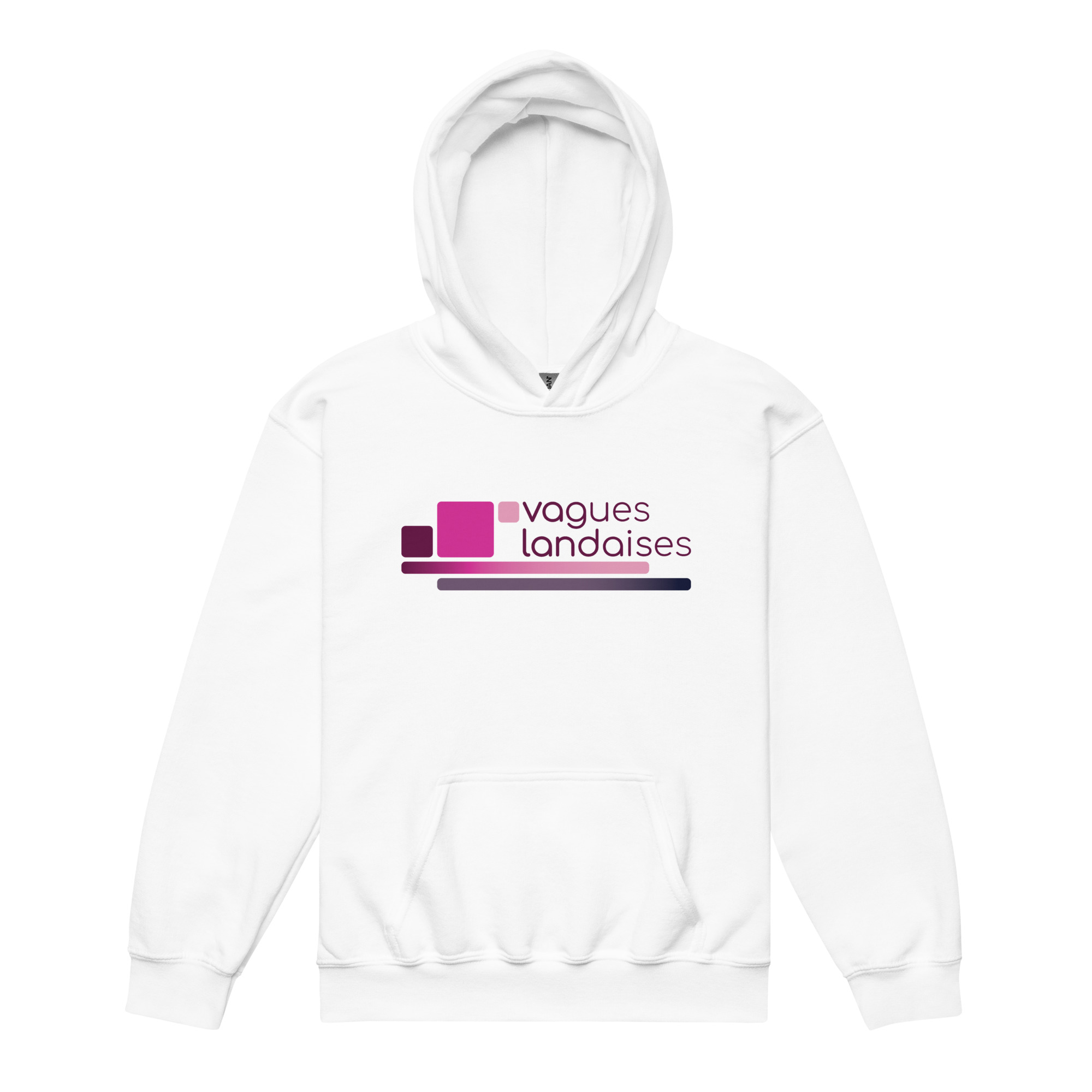 Sweat à Capuche Blanc Série Structure (ado)