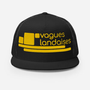 Trucker Noire Brodée Série Structure