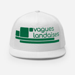 Trucker Blanche Brodée Série Structure