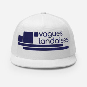 Trucker Blanche Brodée Série Structure