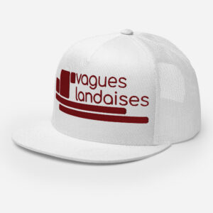 Trucker Blanche Brodée Série Structure