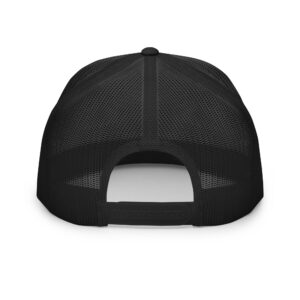 Trucker Noire Brodée Série Structure