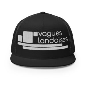 Trucker Noire Brodée Série Structure