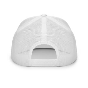 Trucker Brodée Blanche Série Structure
