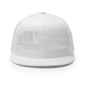 Trucker Brodée Blanche Série Structure