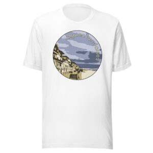 T-shirt Blanc Série Flat